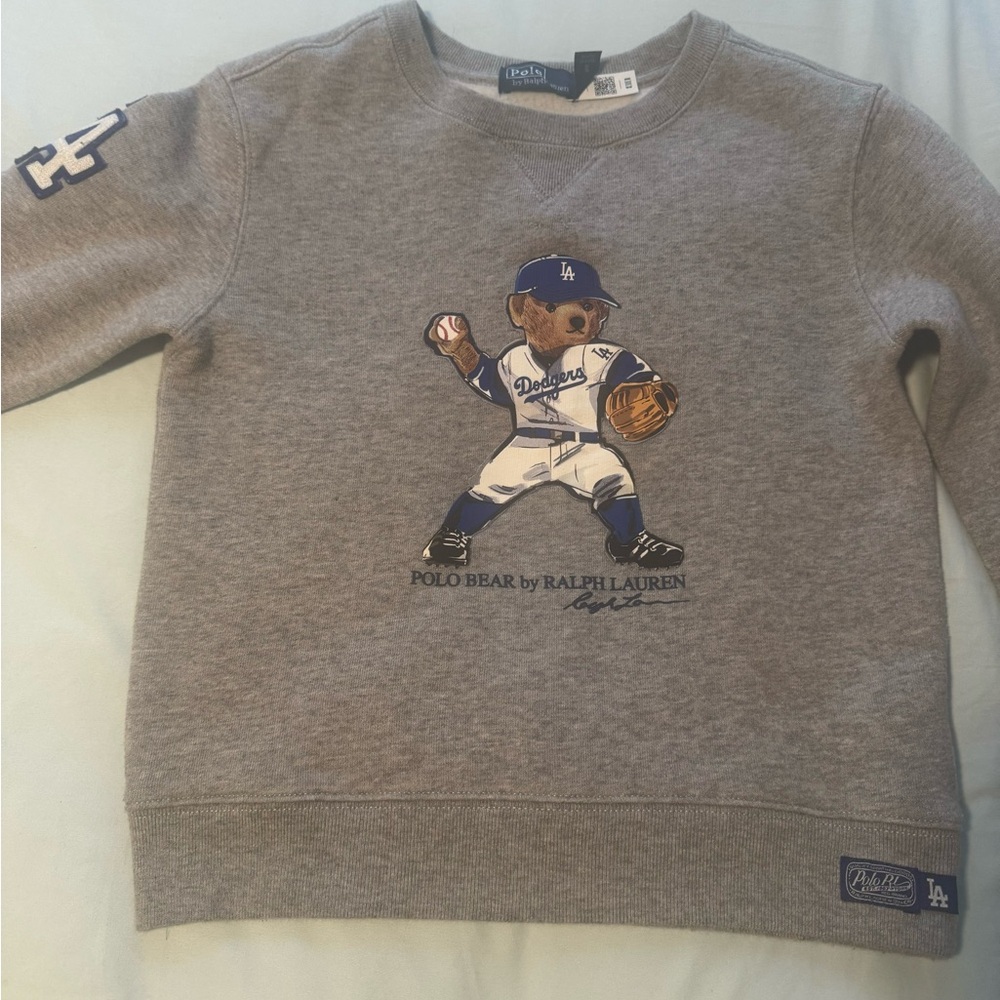 Polo Ralph Lauren dodgers bear pullover